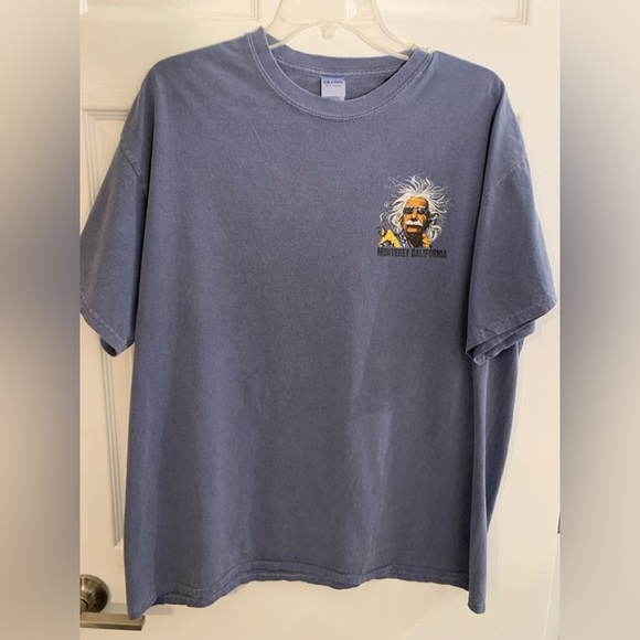 Men’s ALBERT EINSTEIN Imagination Is More Important Than Knowledge T-Shirt•XL - Picture 2 of 13